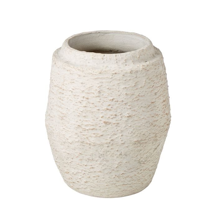Amalfi Textured Terracotta Vase 25x29cm Vases & Planters The Cooks Kitchen 