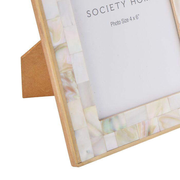 Mother Of Pearl Inlay Photo Frame 4 X 6"