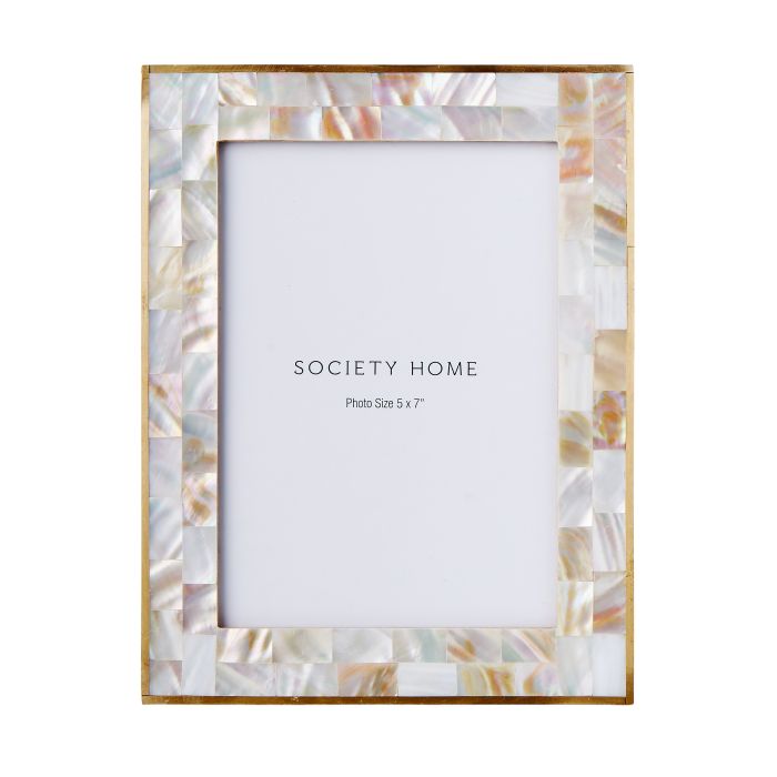Mother Of Pearl Inlay Photo Frame 5x7"