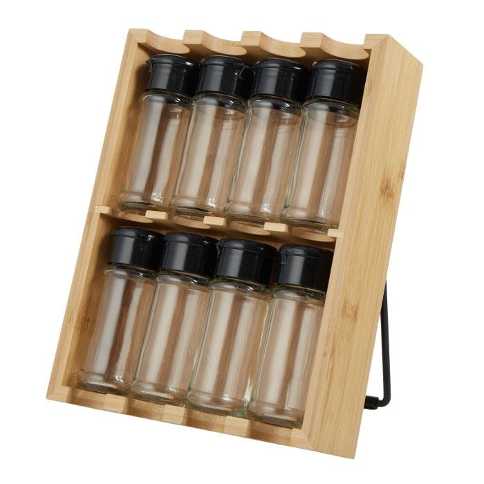 8 Canister Spice Holder 25.5x19.8x5.8cm Herb & Spice Storage The Cooks Kitchen 