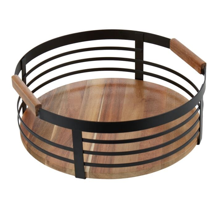Rotating Storage Basket - Black 29.2cm General Storage The Cooks Kitchen 