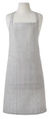 Davis & Waddel Butcher Stripe Apron 80x70cm - Grey Aprons The Cooks Kitchen 