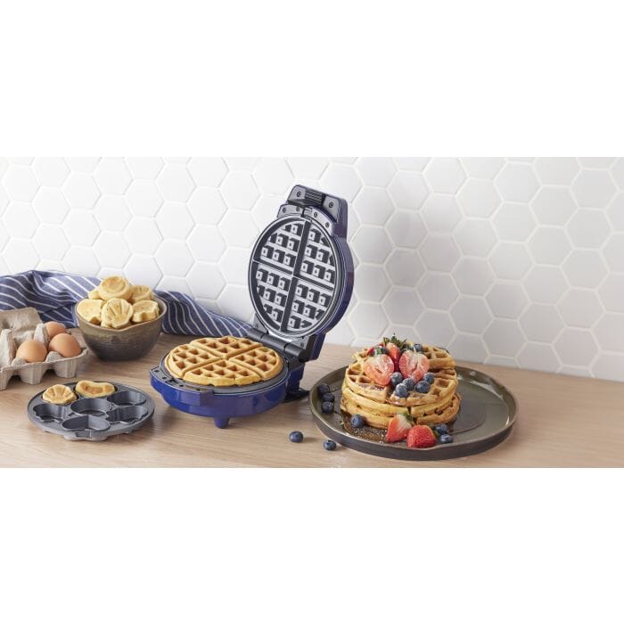 Davis & Waddell Electric Mini Multi Snack Maker Blue 22.2x16.8x10.3cm Dessert Makers The Cooks Kitchen 