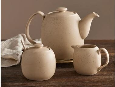 Leaf & Bean Aster 4pc Tea Set Natural Tea Accessories The Cooks Kitchen 