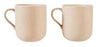 Leaf & Bean Aster Mug 330ml 2pc Set Natural