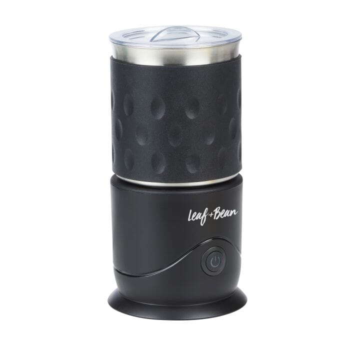 Leaf & Bean Electric Magnetic Milk Frother & Warmer Milk Frothers The Cooks Kitchen 