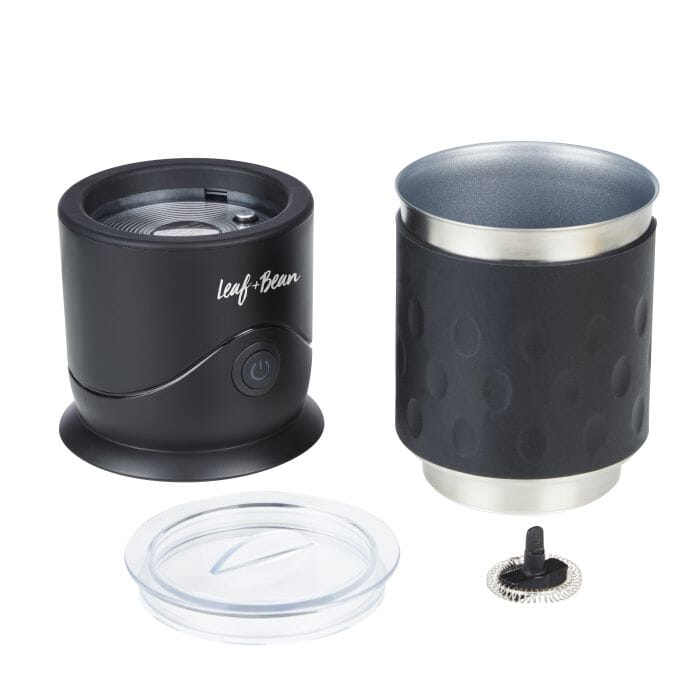 Leaf & Bean Electric Magnetic Milk Frother & Warmer Milk Frothers The Cooks Kitchen 