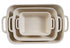 Davis & Waddell Darley Stoneware Bakeware 3pcs Set Cream Speckle Baking Tins, Trays, Pans & Ramekins The Cooks Kitchen 