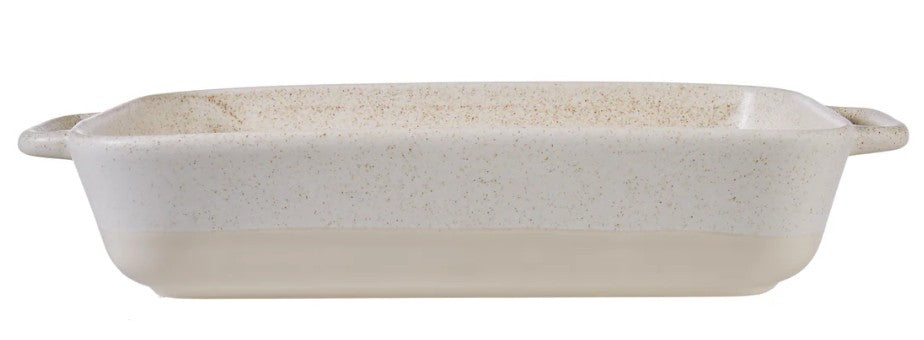 Davis & Waddell Darley Stoneware Bakeware 3pcs Set Cream Speckle