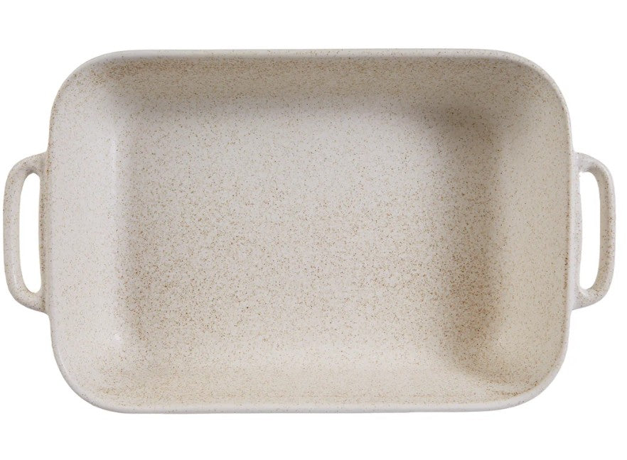 Davis & Waddell Darley Stoneware Bakeware 3pcs Set Cream Speckle