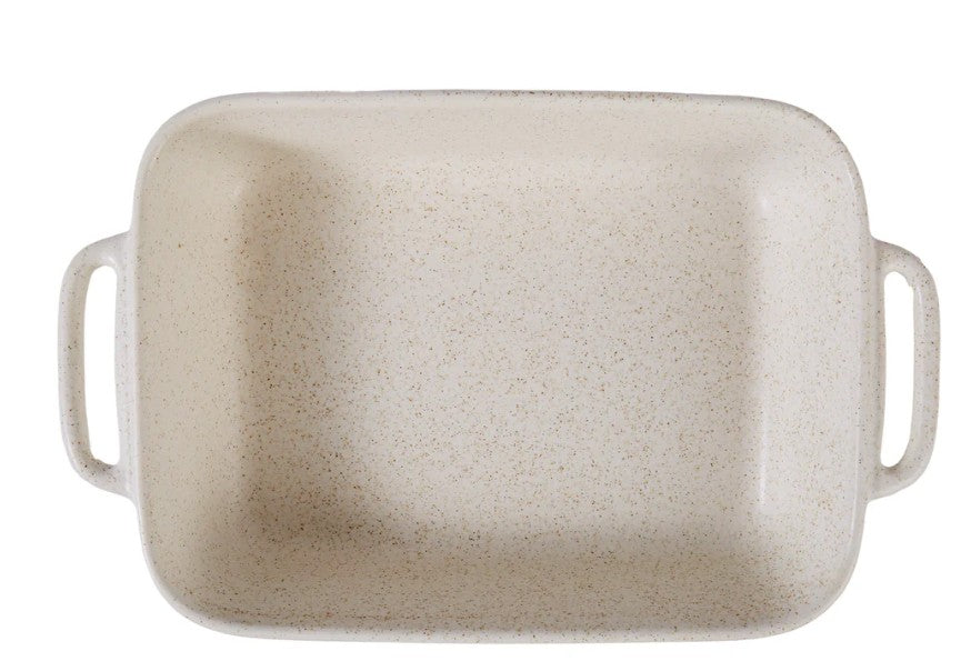 Davis & Waddell Darley Stoneware Bakeware 3pcs Set Cream Speckle