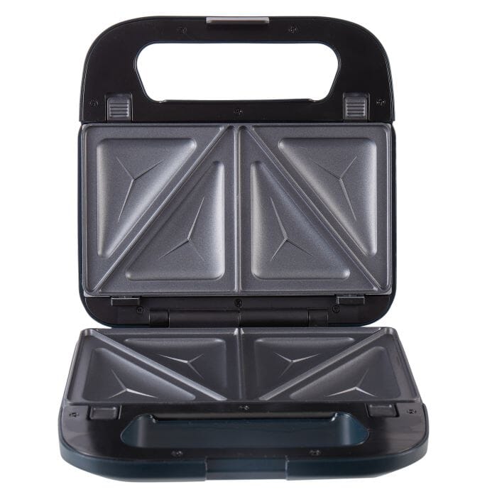 Davis & Waddell 2 In 1 Electric Jaffle Maker & Grill Black 22.2x22.1x9.5cm Electric Kitchen Gadgets The Cooks Kitchen 