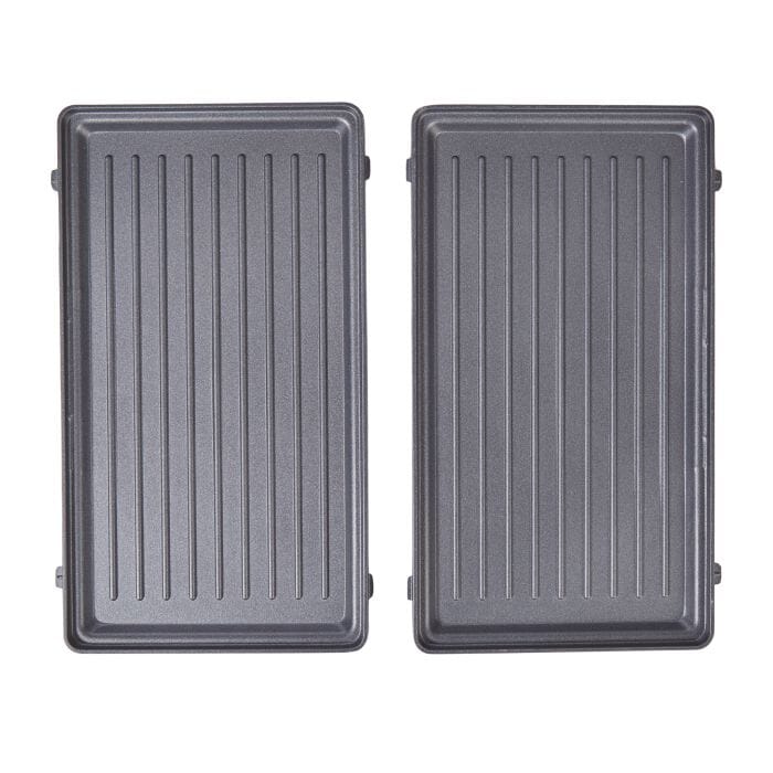 Davis & Waddell 2 In 1 Electric Jaffle Maker & Grill Black 22.2x22.1x9.5cm Electric Kitchen Gadgets The Cooks Kitchen 
