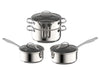 Masterpro Mckinnon Stainless Steel Cookset 4pcs Set