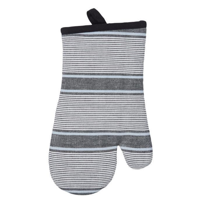 Davis & Waddel Ellis Cotton Oven Glove - Black Mitts & Gloves The Cooks Kitchen 