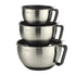 Master Pro Stainless Steel Mixing Bowl Set Mixing Bowls & Pudding Bowls The Cooks Kitchen 