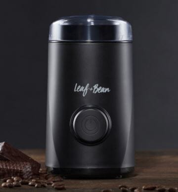 Leaf & Bean One Touch Electric Coffee Grinder Coffee Accessories The Cooks Kitchen 