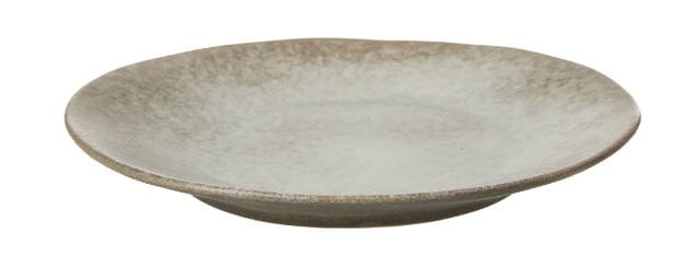 Grand Designs Dusk Stoneware Round Platter - Cream And Brown 27x27x3.2cm Platters & Bowls The Cooks Kitchen 