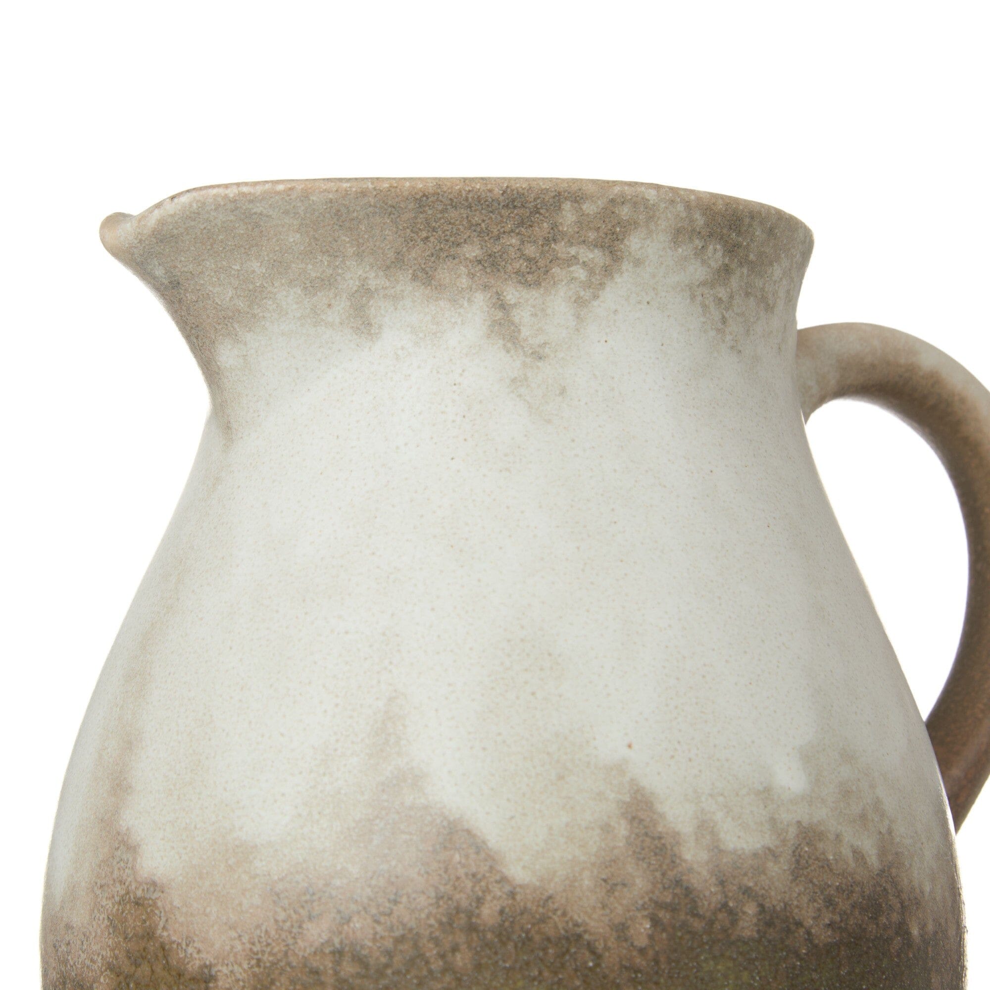 Grand Designs Dusk 1.5l Stoneware Jug - Cream & Brown 13.1x17.5x18cm Jugs & Carafes The Cooks Kitchen 