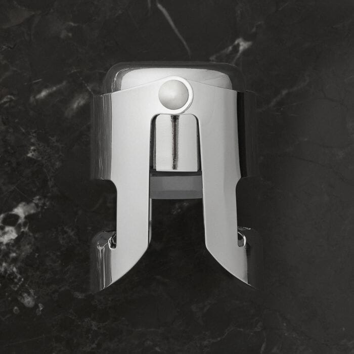 Davis & Waddell Brooklyn Stainless Steel Champagne Stopper 4x3.7x5cm Openers & Stoppers The Cooks Kitchen 