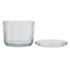 Davis & Waddell Eltham Glass Salt Jar With Scoop Clear 11x11x9cm Herb & Spice Storage The Cooks Kitchen 