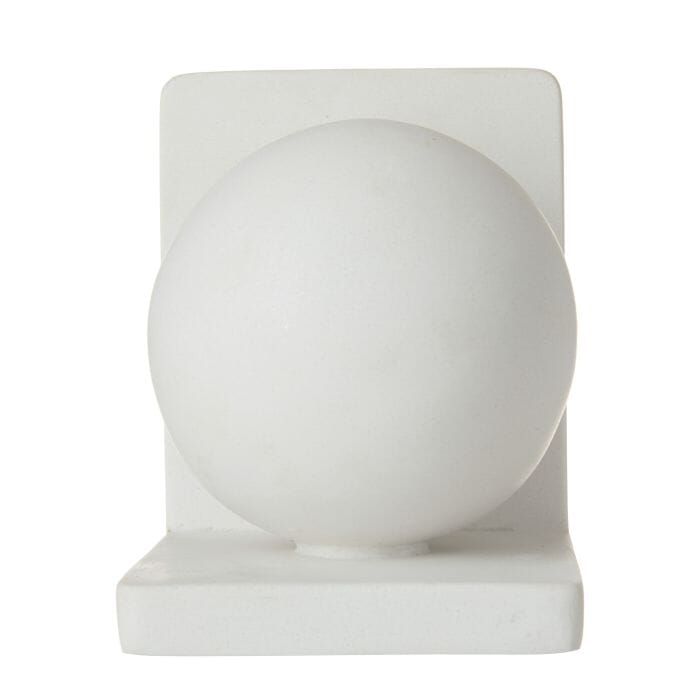 Amalfi Bakio Bookends 24x10x13cm - White Home Decor The Cooks Kitchen 