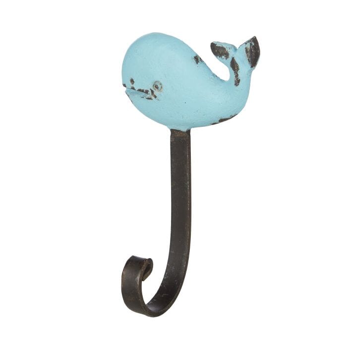 Society Home Argyle Sealife Whale Wall Hook 5x8x14cm Home Decor The Cooks Kitchen 