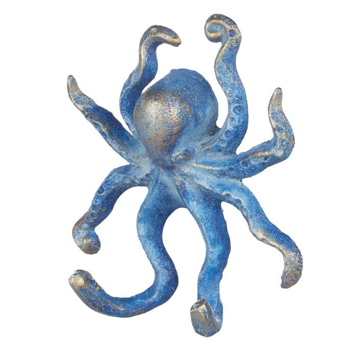 Society Home Avoca Sealife Octopus Hook 4x11x12cm Home Decor The Cooks Kitchen 