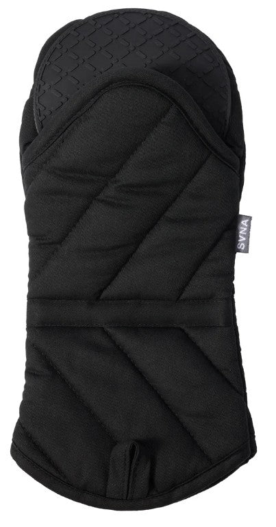 Svna Safe & Snug Oven Glove Black