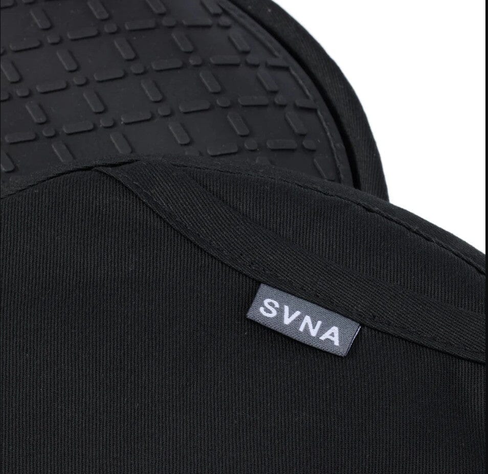 Svna Safe & Snug Oven Mitts 2pcs Set Black Mitts & Gloves The Cooks Kitchen 