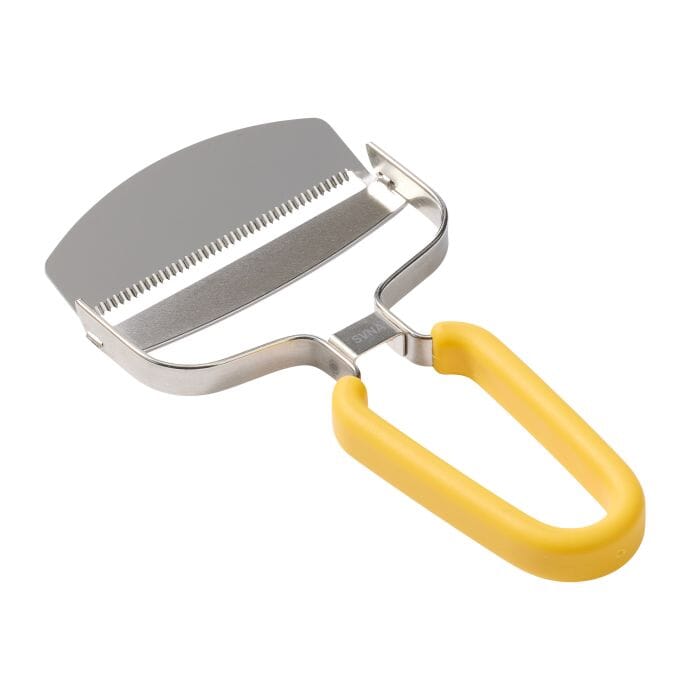 Svna Stainless Steel Y Wide Serrated Cheese Slicer - Yellow Peelers & Stoners The Cooks Kitchen 