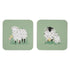 Ulster Weavers Woolly Sheep Coaster 4pcs Set Green 11x11x1cm Placemats & Coasters The Cooks Kitchen 