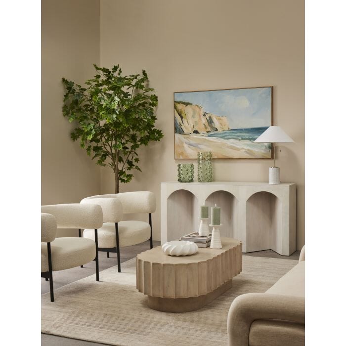 Amalfi Hughe Led Flickering Pillar Candle Rustic Green 7.5x7.5x20cm Room Diffusers & Candles The Cooks Kitchen 