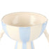Emporium Lulu Collection Stripe Vase Blue 18.8x15.5x21.5cm
