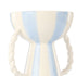 Emporium Lulu Collection Stripe Vase Blue 18.8x15.5x21.5cm