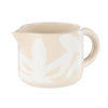 Leaf & Bean Freya Milk Jug 250ml 13x8x7cm Oat & White