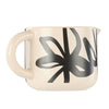 Leaf & Bean Freya Milk Jug 250ml 13x8x7 - Oat & Black