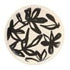 Leaf & Bean Freya Mug & Side Plate 12x9x10cm/21.5x4.5x3cm - Oat & Black Dinnerware Accessories The Cooks Kitchen 