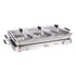 Davis & Waddell 3 In 1 Bain Marie & Warming Tray Stainless Steel 66x36x17cm