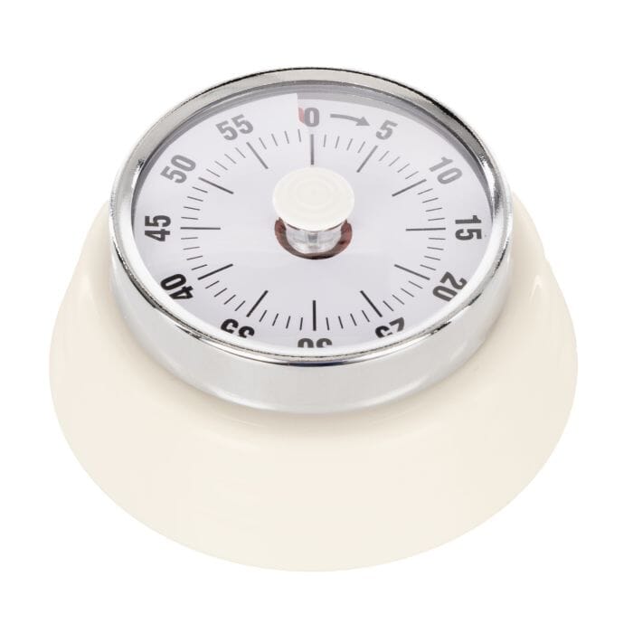 Davis & Waddell Newbury Mechanical Timer And Scale 2pcs Set Cream 21.5x14.9x20.8cm/7.3x7.3x3cm Scales The Cooks Kitchen 