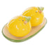Emporium Limoncello Salt And Pepper Shakers Yellow & Green 13x8.2x6cm