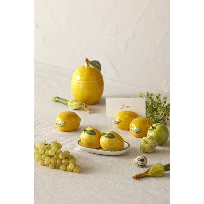 Emporium Limoncello Salt And Pepper Shakers Yellow & Green 13x8.2x6cm Shakers The Cooks Kitchen 
