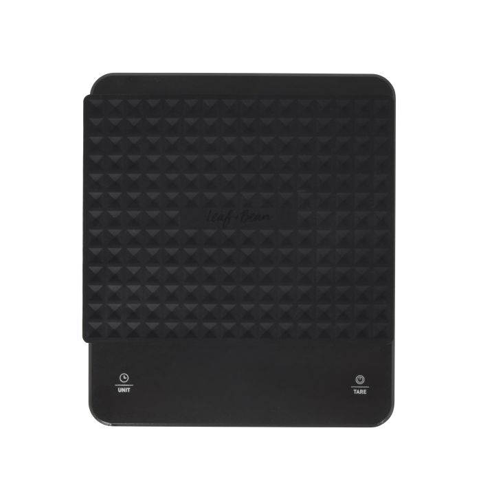 Leaf & Bean 3kg Rechargable Coffee Scale Black 14.8x12.8x1.8cm