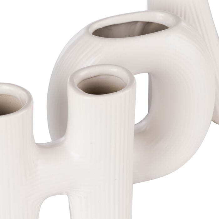 Emporium Home Vessel 4pcs Set White 47.5x4.5x13.5cm Vases & Planters The Cooks Kitchen 