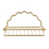 Davis & Waddell Scalloped Napkin Holder Gold 20x18x10cm Napkin Holders The Cooks Kitchen 