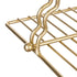 Davis & Waddell Scalloped Napkin Holder Gold 20x18x10cm Napkin Holders The Cooks Kitchen 