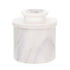 Davis & Waddell Nuvolo Marble French Butter Bell White Grey 15x10.5cm