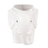 Emporium Brynlee Elephant Vase Wide White 25.4x17x18.7cm