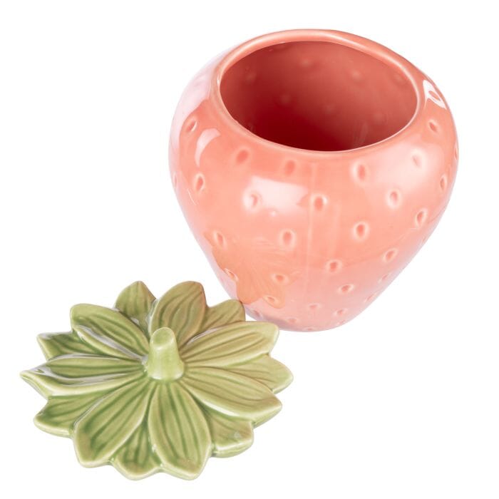 Emporium Anniston Strawberry Jar Pink 13x13x15.3cm Home Decor The Cooks Kitchen 