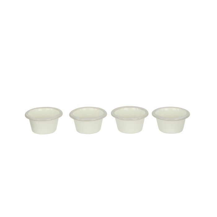 Davis & Waddell Daylesford Enamel 4 Person Fondue Set Cream 26x22x23cm